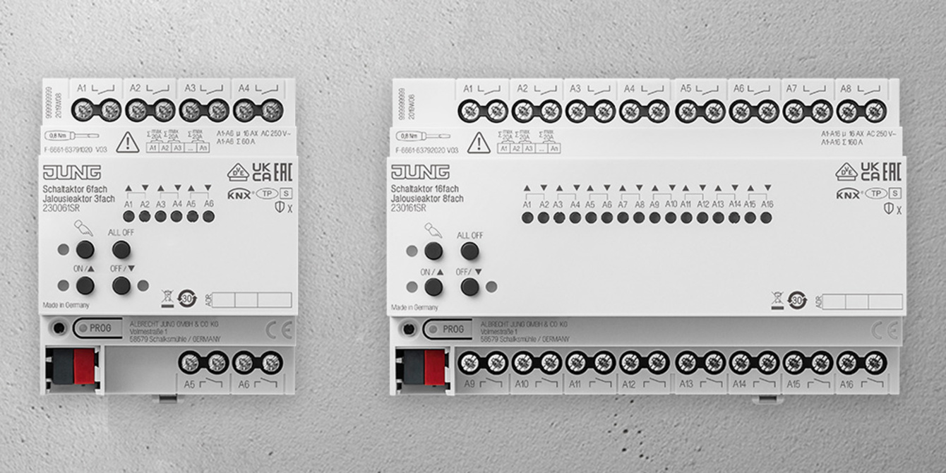 KNX Schalt- und Jalousieaktoren bei NEO Elektro Solution GmbH in Dresden