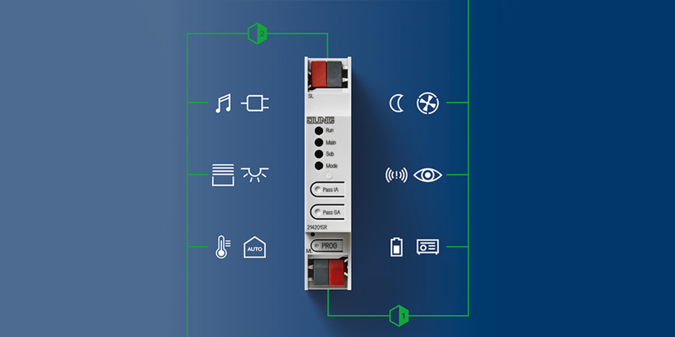 KNX Bereichs- und Linienkoppler bei NEO Elektro Solution GmbH in Dresden